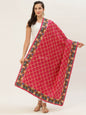 Pashtush India Womens Dupatta Pashtush Womens Phulkari Dupatta