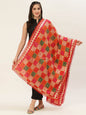 Pashtush India Womens Dupatta Pashtush Womens Phulkari Dupatta