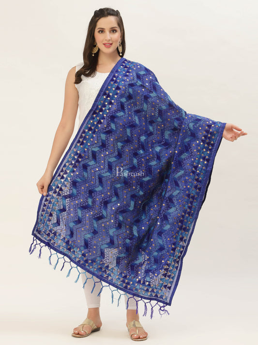 Pashtush India Womens Dupatta Pashtush Womens Phulkari Dupatta