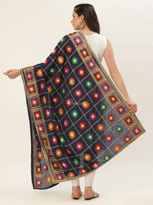Pashtush India Womens Dupatta Pashtush Womens Phulkari Dupatta