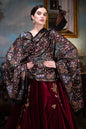 Pashtush India Womens Shawls Pashtush Womens Pure Pashmina, Hand Embroidered Hand Painted Kalamkari Shawl, Multicolour