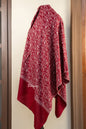 Pashtush India Womens Shawls Pashtush Womens Pure Pashmina Shawl, Maroon