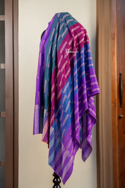Pashtush India Womens Shawls Pashtush Womens Pure Pashmina Shawl, Multicolour