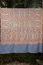Pashtush India Womens Shawls Pashtush Womens Pure Pashmina Shawl, Muted Blue