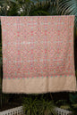 Pashtush India Womens Shawls Pashtush Womens Pure Pashmina Shawl, Sozni Hand Embroidery, Hand Woven Design, Multicolour With Natural Woven Base
