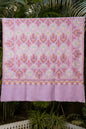 Pashtush India Womens Shawls Pashtush Womens Pure Pashmina Shawl, Sozni Hand Embroidery, Hand Woven Design, Peel Lilac