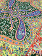 Pashtush India 100x200 Pashtush Womens Pure Wool, Hand Embroidered Kalamkari Shawl, With Woolmark Certificate