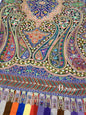 Pashtush India 100x200 Pashtush Womens Pure Wool, Hand Embroidered Kalamkari Shawl, With Woolmark Certificate