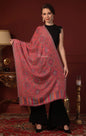 Pashtush India 70x200 Pashtush Womens Pure Wool Kaani Stole, With Woolmark Certification