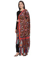Pashtush India Womens Shawls Pashtush Womens Pure Wool Printed Shawl, Soft And Warm