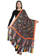 Pashtush India Womens Shawls Pashtush Womens Pure Wool Printed Shawl, Soft And Warm
