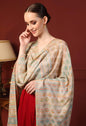 Pashtush India 70x200 Pashtush Womens Reversible Stole, 100% Pure Wool With Woolmark Certification