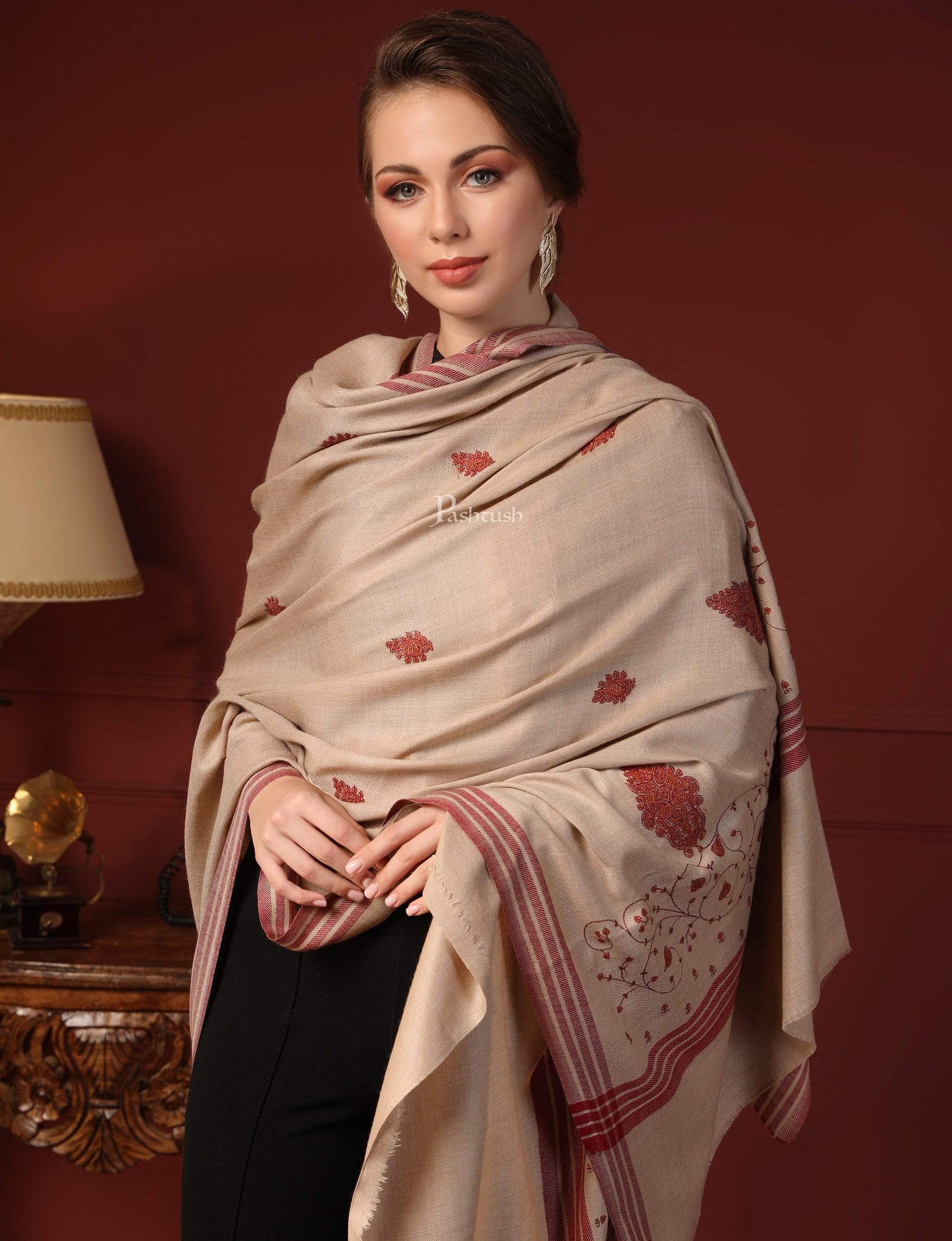 Pashtush India 0 Pashtush Womens Shawl