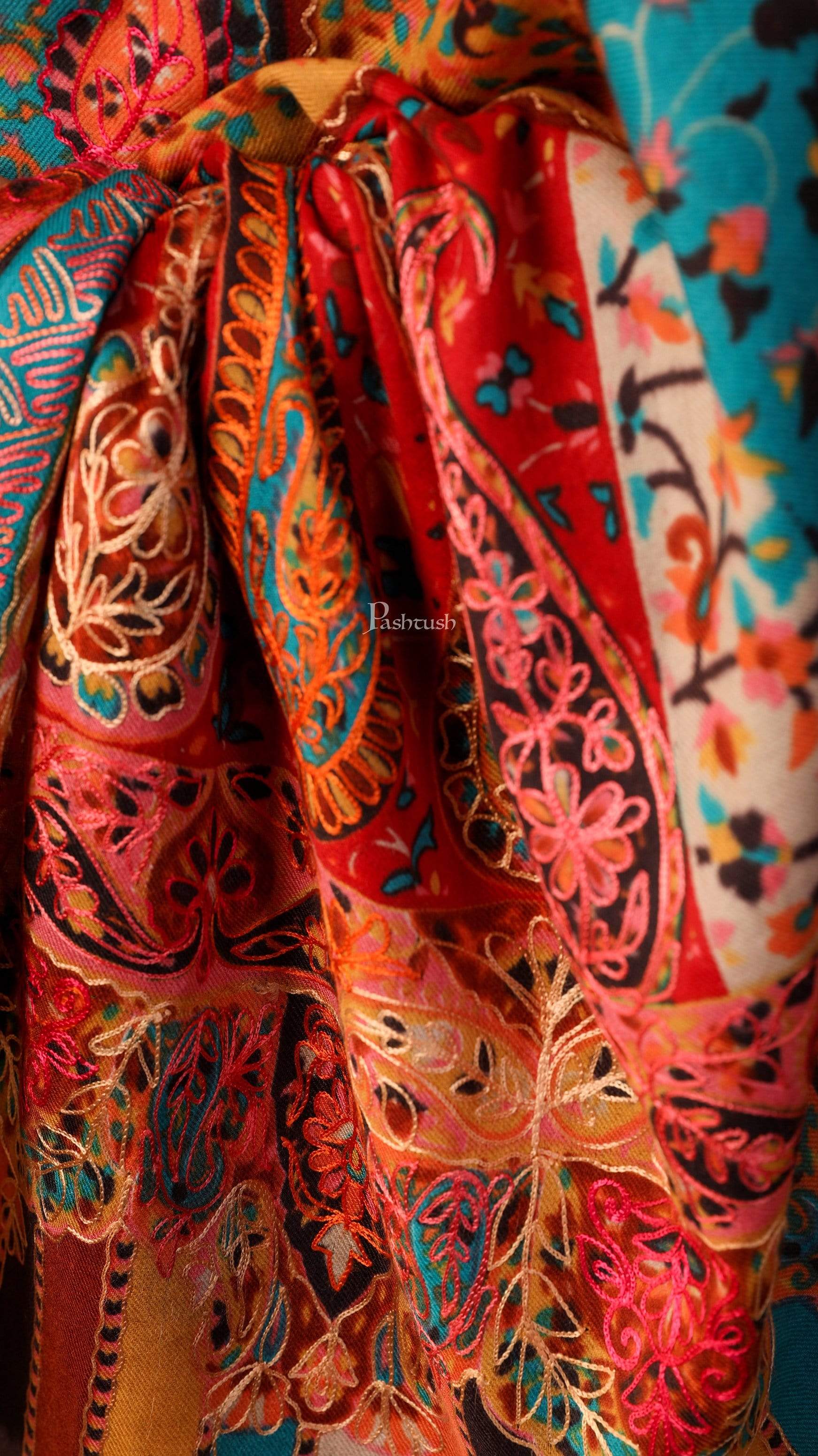 Pashtush India 0 Pashtush Womens Shawl