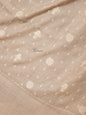 Pashtush India Womens Shawls Pashtush Womens Shawl, Fine Wool, Tone on Tone Embroidery, Natural Beige