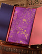 Pashtush India Gift Pack Pashtush Womens Shawl, Kashmiri Hand Embroidery, Soft and Warm Wool, Purple Plum