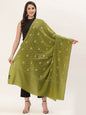 Pashtush India Womens Shawls Pashtush Womens Shawl With Tone On Tone Embroidery, Soft, Warm, Light Weight