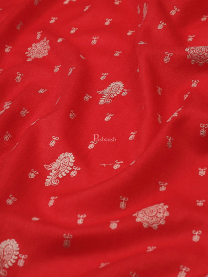 Pashtush India Womens Shawls Pashtush Womens Shawl With Tone On Tone Embroidery, Soft, Warm, Light Weight