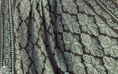 Pashtush India 100x200 Pashtush Womens Soft Wool Pashmina handfeel Woven Shawl Black
