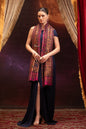 Pashtush India Womens Shawls Pashtush Womens Twilight Collection, Fine Wool Shawl, Woven Paisley Palla, Reversible