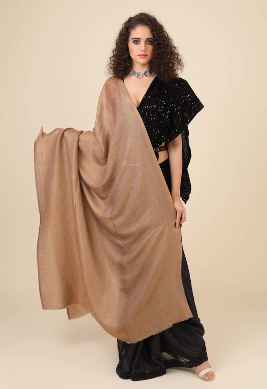 Pashtush India 100x200 Pashtush Womens Twilight Collection, Jacquard Shawl, With Metallic Thread Weave, Fine Wool