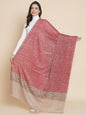 Pashtush India Womens Shawls Pashtush Womens Womens, Extra Fine Wool, Aztec Palla Woven, Majenta