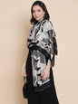 Pashtush India Womens Stoles and Scarves Scarf Pashtush Womens Womens, Extra Soft Bamboo, Geometric Paisley  Printed, Multicolour
