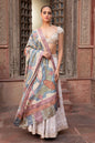 Pashtush India Womens Shawls Pashtush Womens Wool Silk Shawl, Kalamkari Embroidery Design, Multicolour