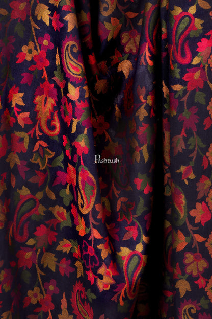 Pashtush Store Shawl Pashtush Womens Woven Kaani Shawl, Woollen, Faux Pashmina Shawl