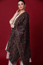 Pashtush Store Stole Pashtush Womens Woven Kaani Stole, Woollen, Faux Pashmina Stole, Multicoloured