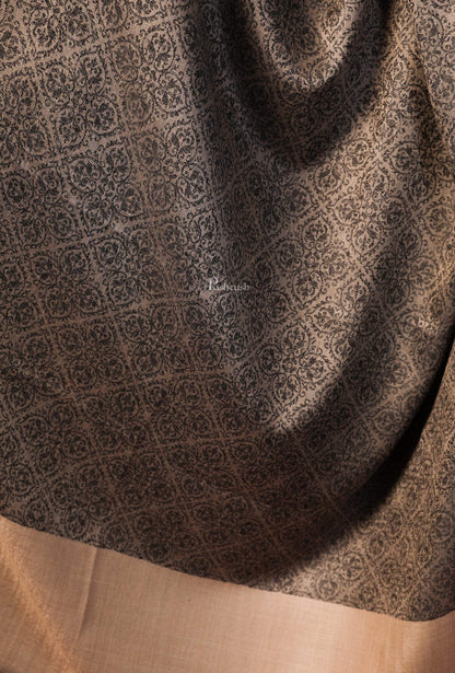 Pashtush India 100x200 Pashtush Womens Woven Paisley, Self Shawl, In Extra Soft Fine Wool, Large Wrap Size