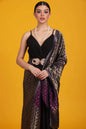 Pashtush Shawl Store Stole Pashtush Womens Zari Weave Stole, Scarf, Majenta