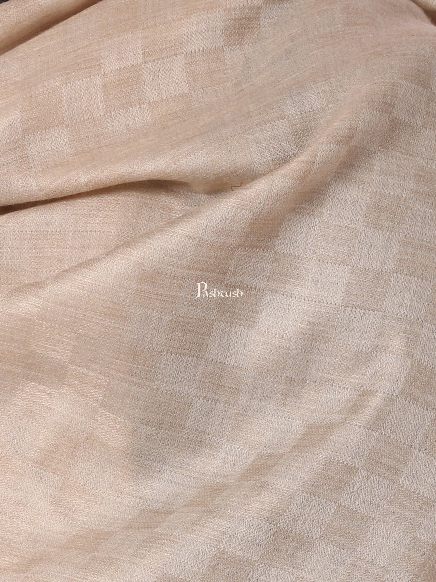 Pashtush India Mens Scarves Stoles and Mufflers Pashtush Woven Mens Fine Wool Stole, Checks Mens Muffler, Warm Cashmere Feel
