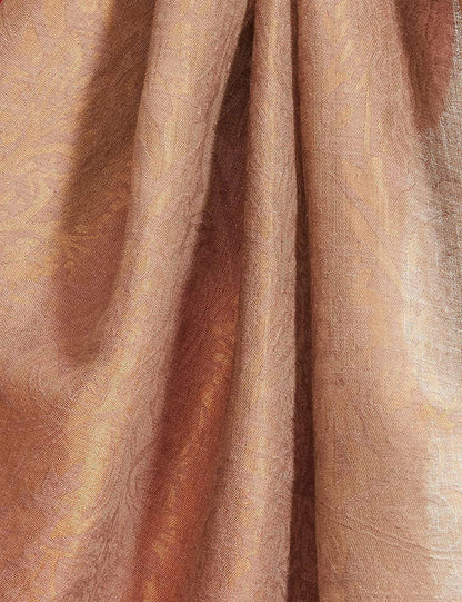 Pashtush India 100x200 Pashutsh Womens Twilight Collection, Jacquard Shawl, With Metallic Thread Weave, Fine Wool