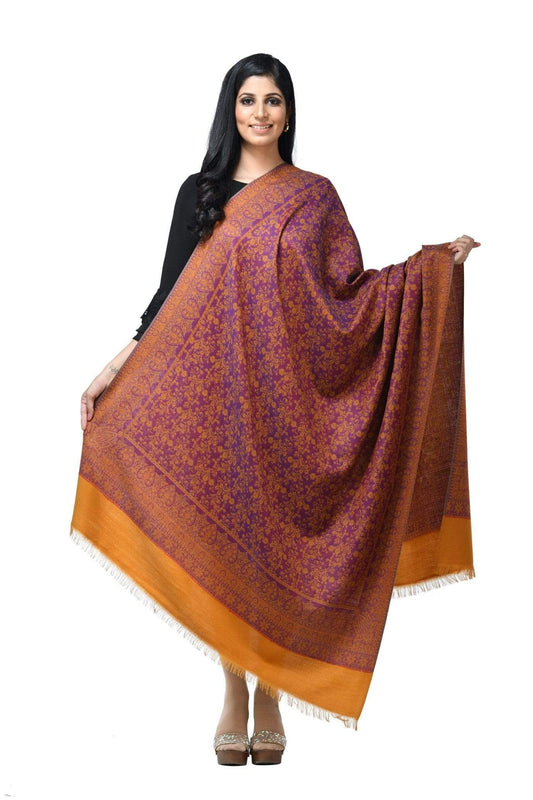 Pashwool 70x200 Pashwool Womens Extra Soft Bamboo Stole, Reversible