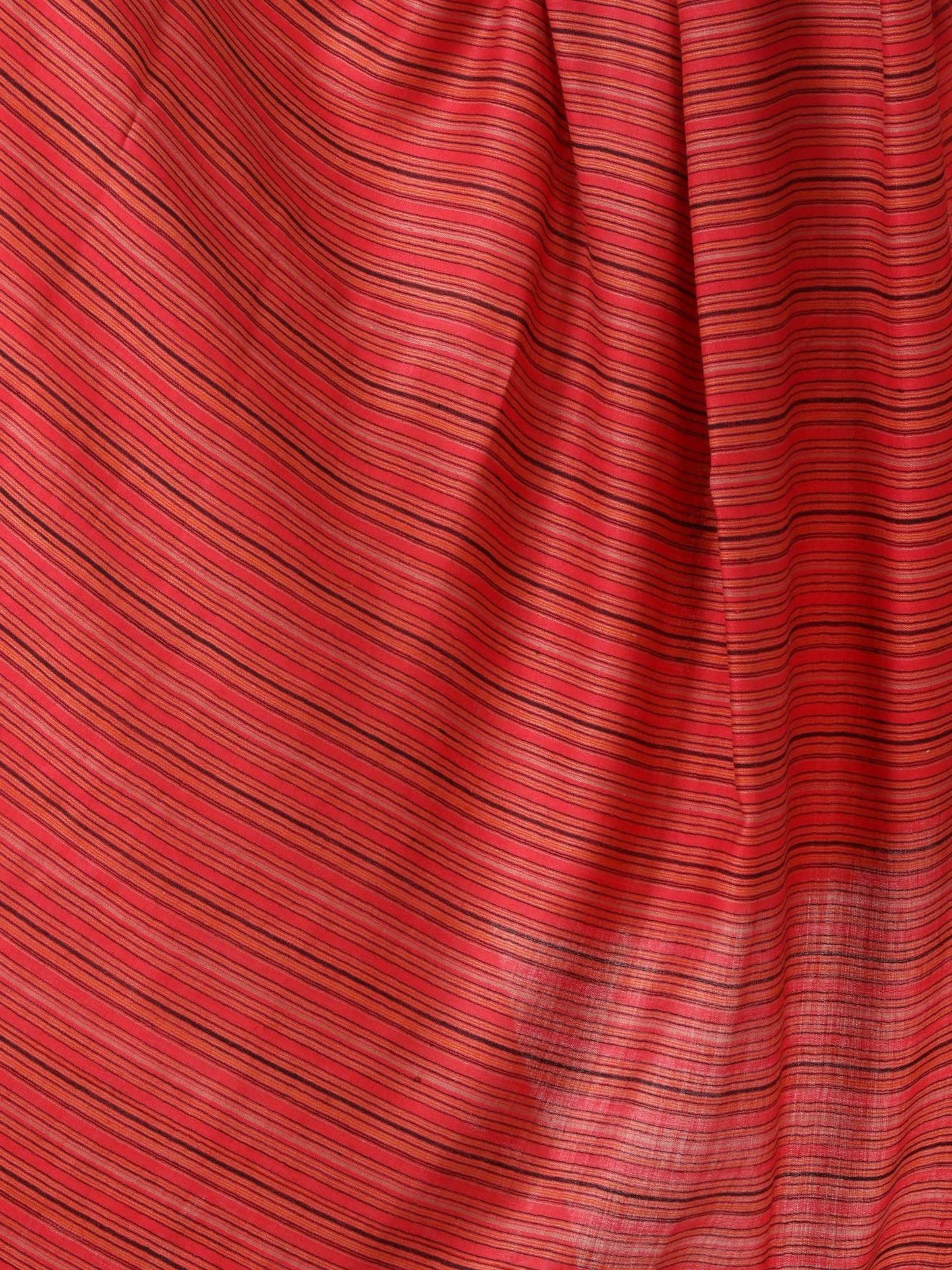 Pashtush Shawl Store Shawl Women's Fine Wool Striped Shawl, Australian Merino Wool - Rose