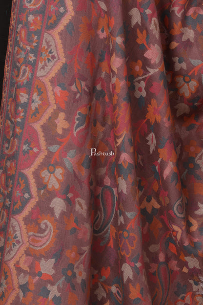 Pashtush Shawl Store Shawl Womens Kaani Shawl, Faux Pashmina, Soft and Warm, Dusky Fawn