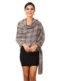 Pashtush Shawl Store Scarf Cashmere Wool Blended Muffler - Tuscan Grey