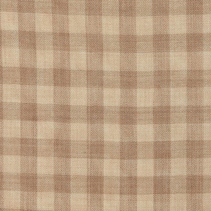 Pashtush Store Pashtush Ultra Soft Womens Wool Shawl Check Design, Natural Faux Pashmina Shawl (Large)