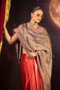 Pashtush Womens Faux Pashmina Stole Paisley Weave Design, Multicoloured
